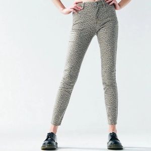 Pacsun Cheetah High Rise Jeggings
